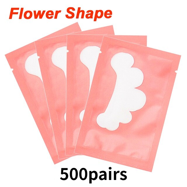 50/500/1000pcs Wholesale Hydrogel Eye Patch for Building Eyelash Extension Under Eye Pads Grafted Lash Stickers Beauty Tools